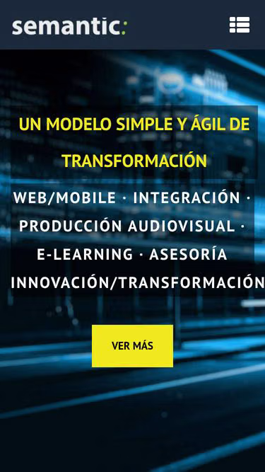 Screenshot of semantic.cl