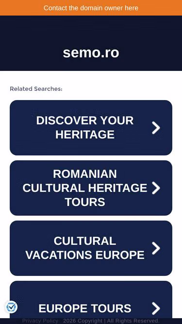 Screenshot of semo.ro
