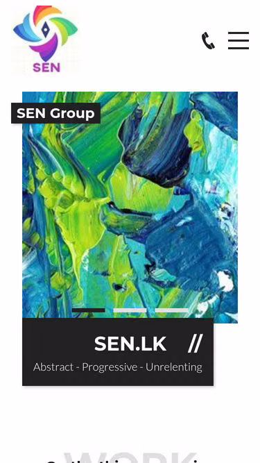 Screenshot of sen.lk