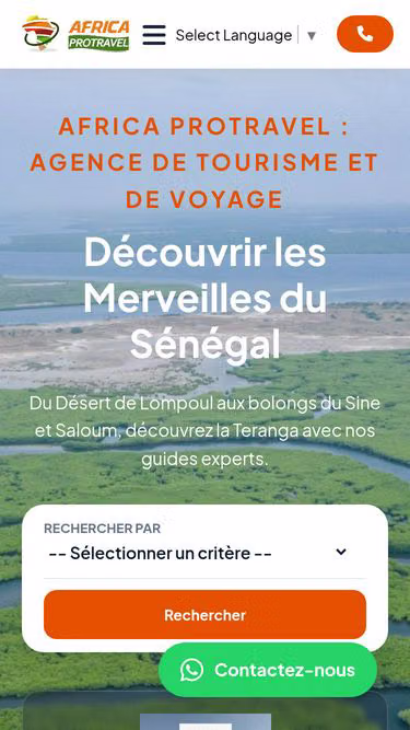 Screenshot of sen.ovh