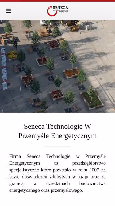 Screenshot of seneca.net.pl