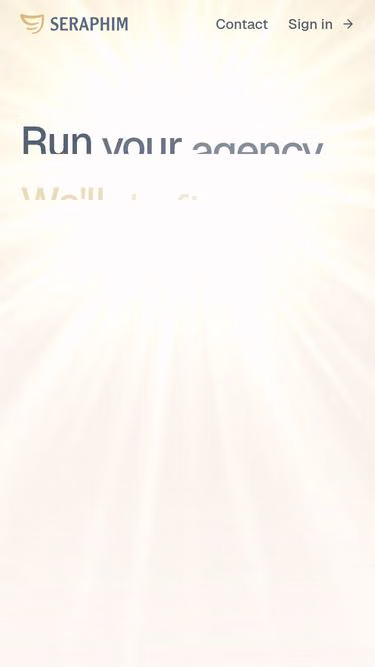 Screenshot of seraphim.team