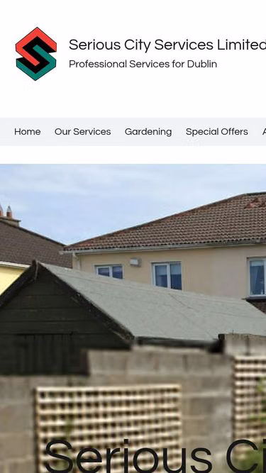 Screenshot of serious.ie