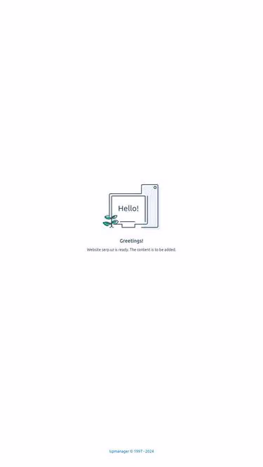 Screenshot of serp.uz