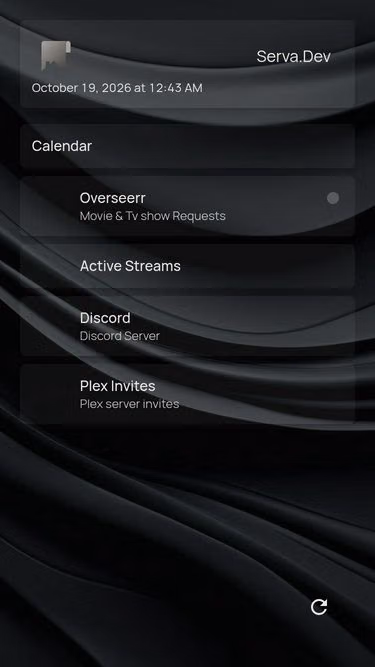 Screenshot of serva.dev