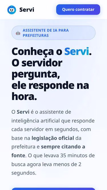 Screenshot of servi.ia.br