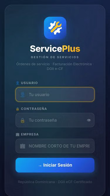 Screenshot of serviceplus.do