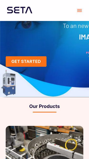Screenshot of seta.co.id