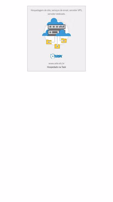 Screenshot of sete.etc.br