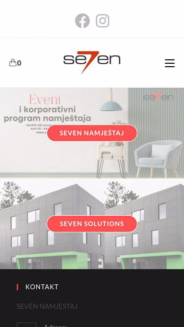 Screenshot of seven.ba