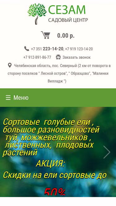 Screenshot of sezam.name