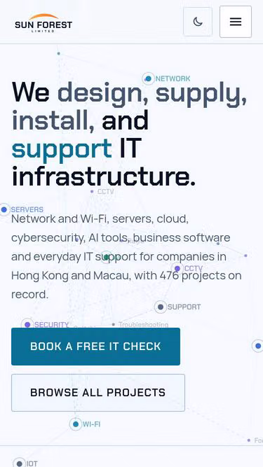 Screenshot of sfl.hk
