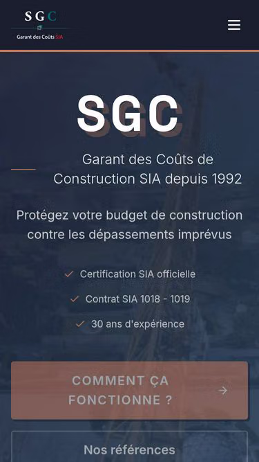 Screenshot of sgc.ch