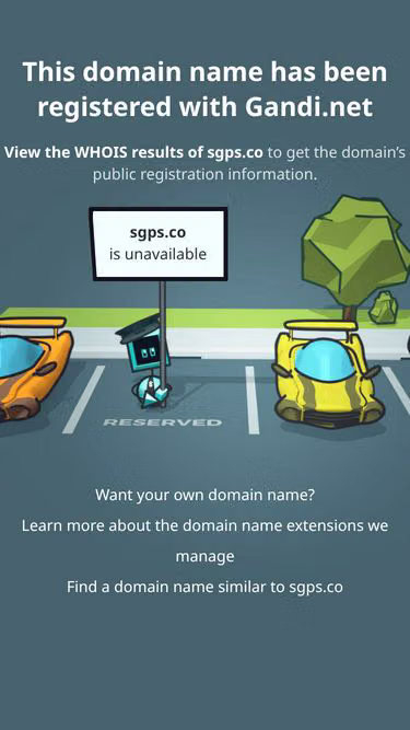 Screenshot of sgps.co