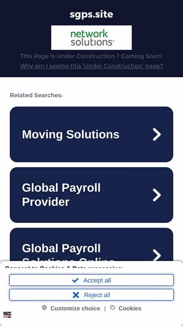 Screenshot of sgps.site