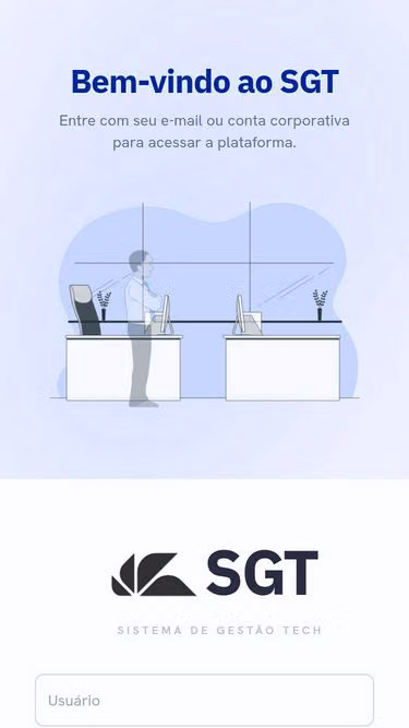 Screenshot of sgt.app.br