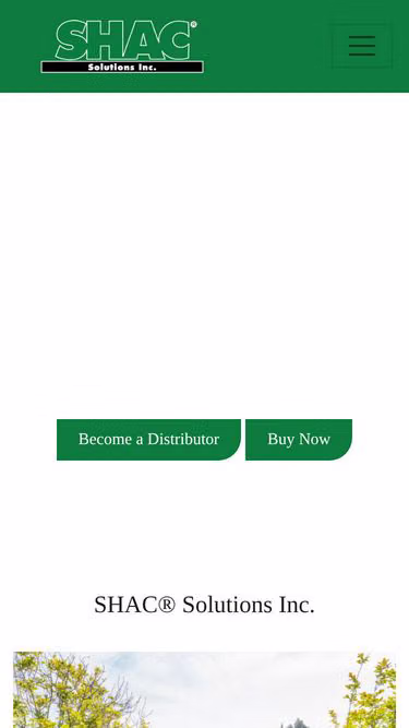 Screenshot of shac.ca