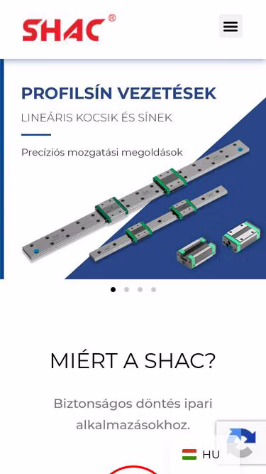 Screenshot of shac.hu