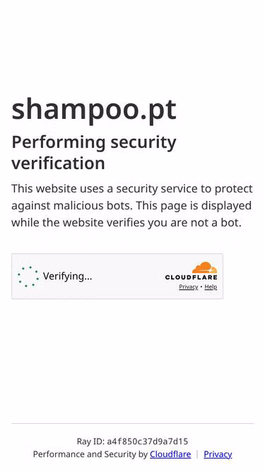 Screenshot of shampoo.pt