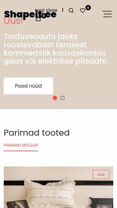 Screenshot of shapeit.ee