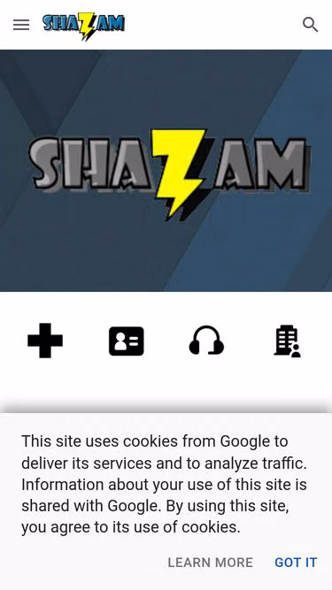 Screenshot of shazam.es