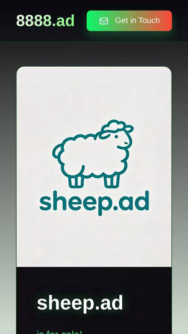 Screenshot of sheep.ad
