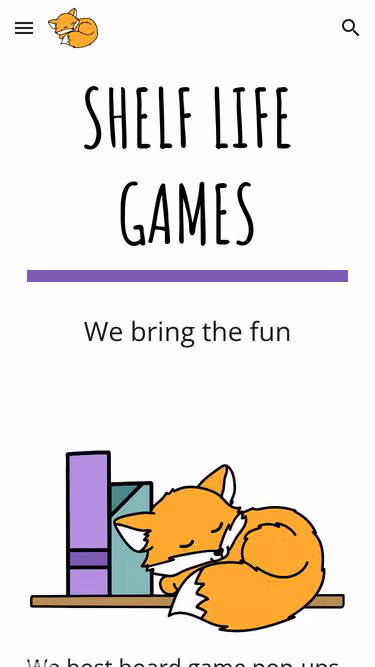 Screenshot of shelflife.games