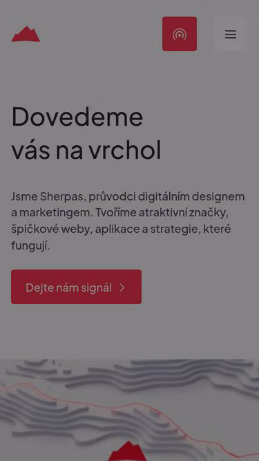 Screenshot of sherpas.cz