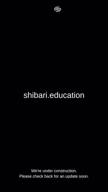 Screenshot of shibari.education