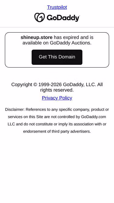 Screenshot of shineup.store