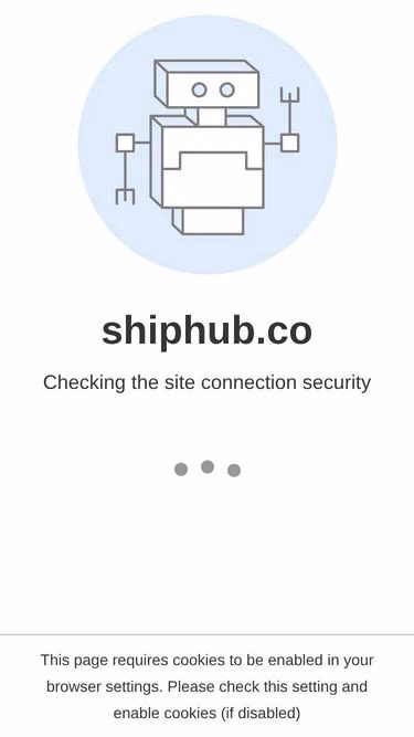 Screenshot of shiphub.co