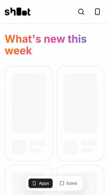 Screenshot of shoot.design