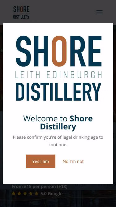 Screenshot of shore.scot