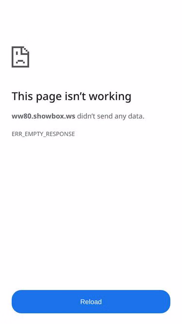 Screenshot of showbox.ws