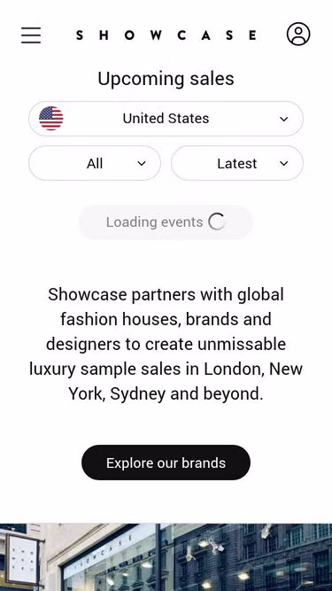Screenshot of showcase.co