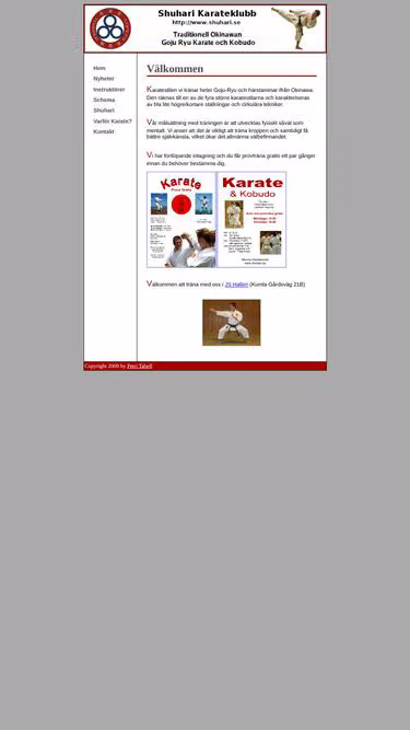 Screenshot of shuhari.se