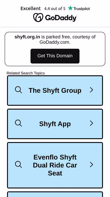 Screenshot of shyft.org.in