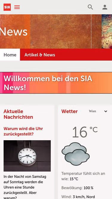 Screenshot of sia.news