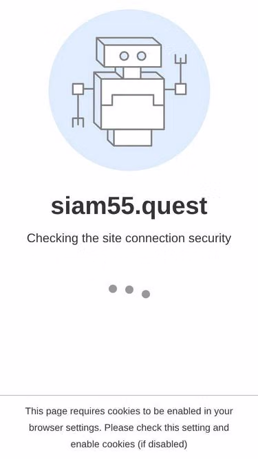 Screenshot of siam55.quest