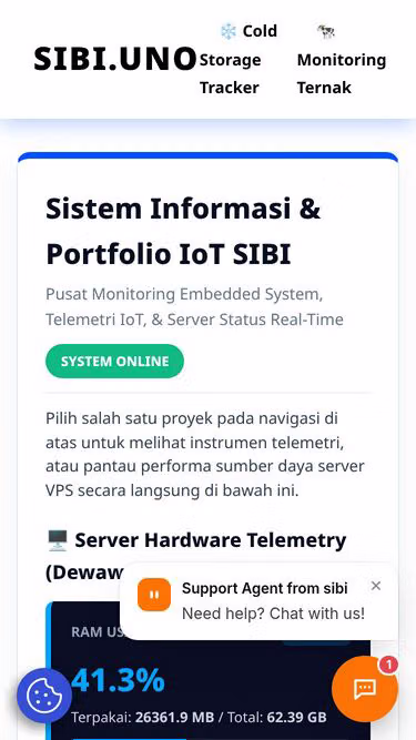 Screenshot of sibi.uno