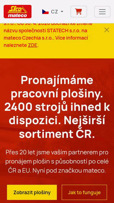 Screenshot of sico.cz