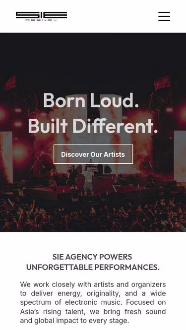 Screenshot of sie.agency