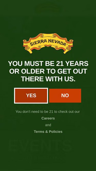Screenshot of sierra.events