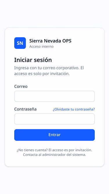 Screenshot of sierranevada.website