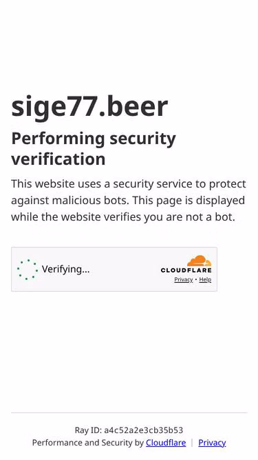 Screenshot of sige77.beer