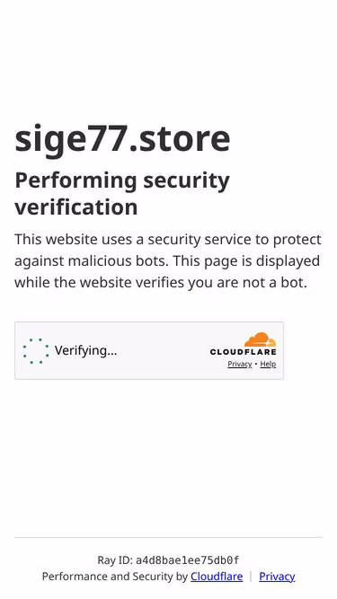 Screenshot of sige77.store
