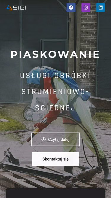 Screenshot of sigi.pl