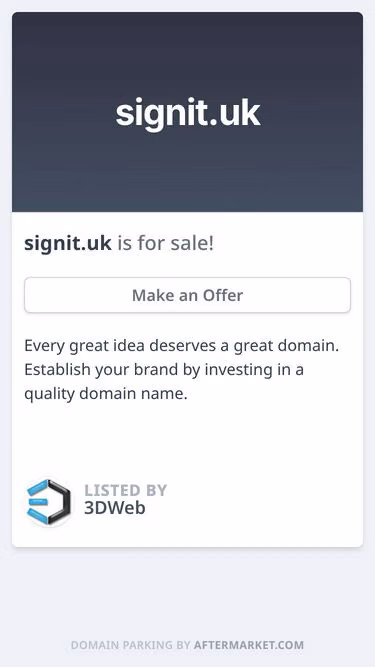 Screenshot of signit.uk