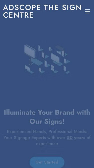 Screenshot of signs.co.ke