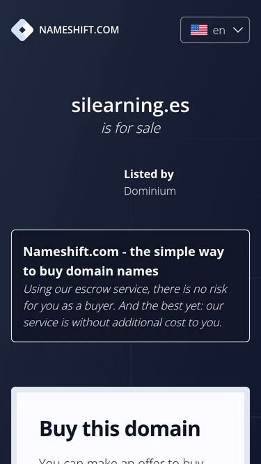 Screenshot of silearning.es